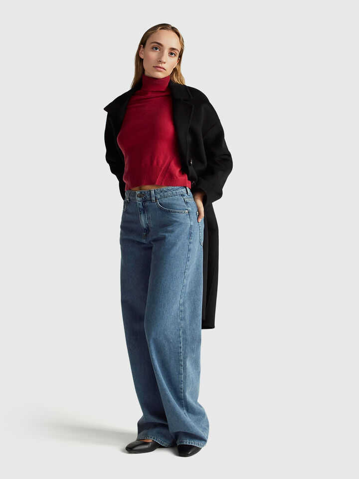 TURTLE NECK SWEATER Women image number 3